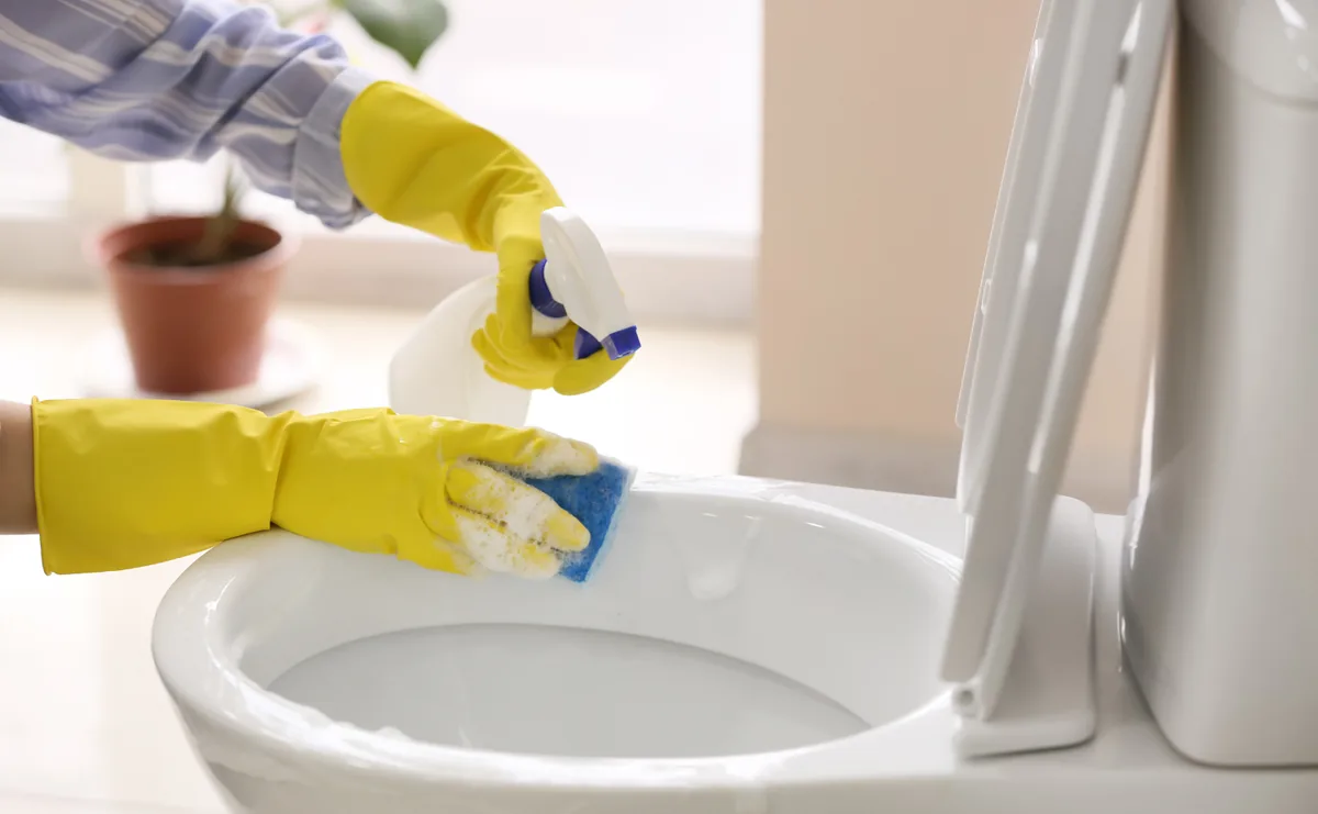 Professional detail cleaning in a bright Houston home