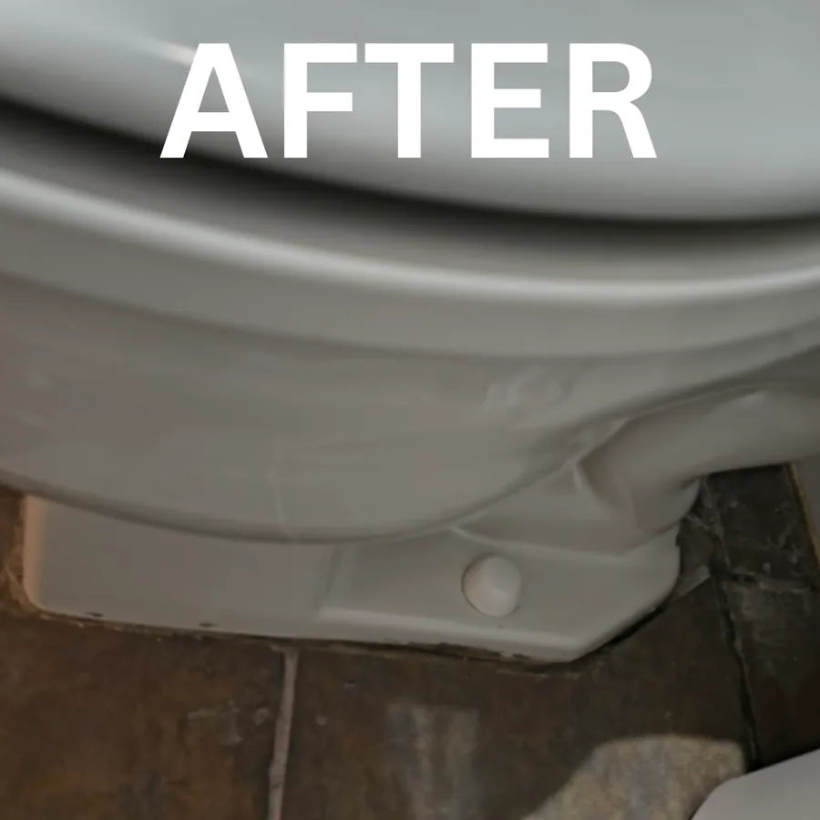 Bathroom after cleaning